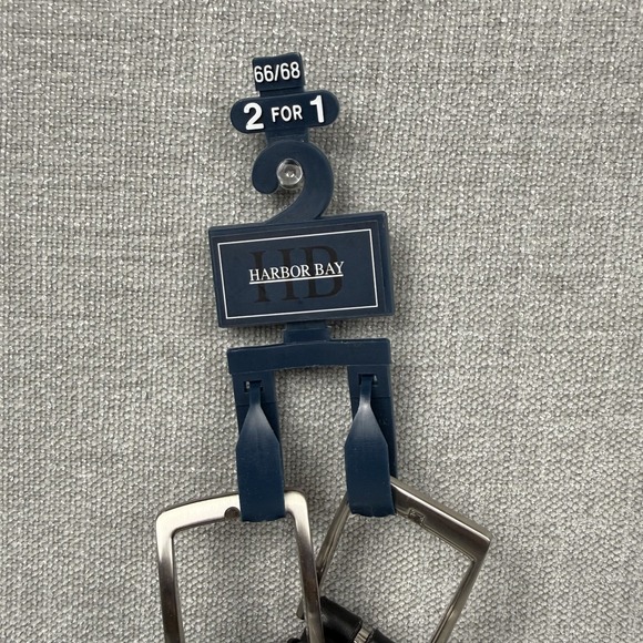 Men's Harbor Bay set of 2 Belts:  66/68 - New - Picture 3 of 6